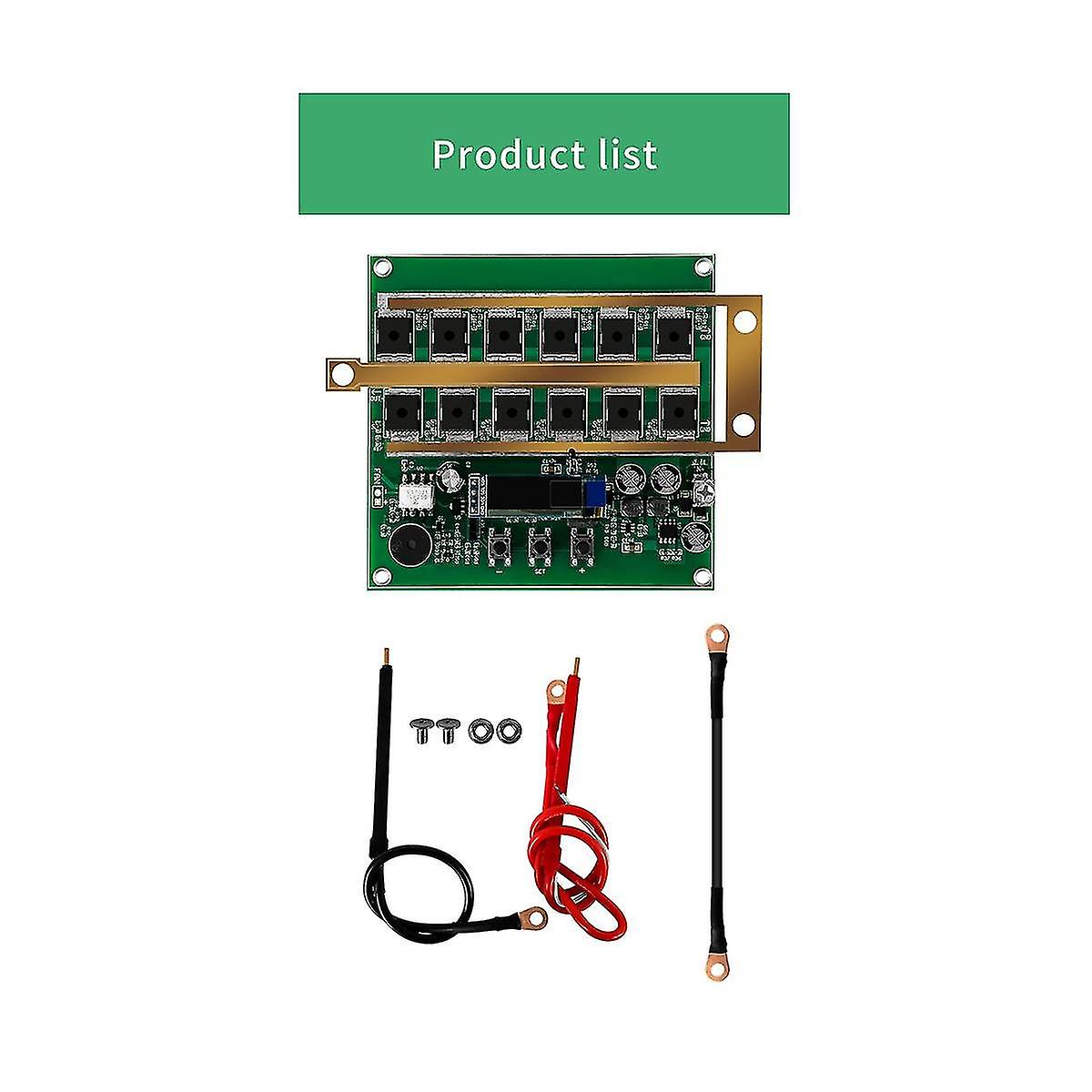 12v Spots Welding Machine Control Board 18650 Lithium Spot Welding Machine Supports Capacitor Batte