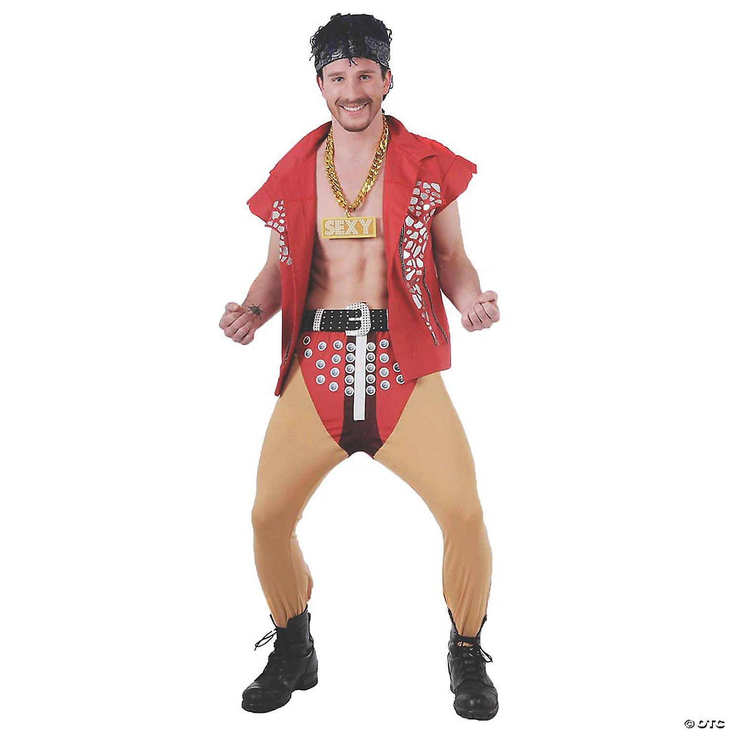Men's Sky Blue LMFAO Costume - Standard