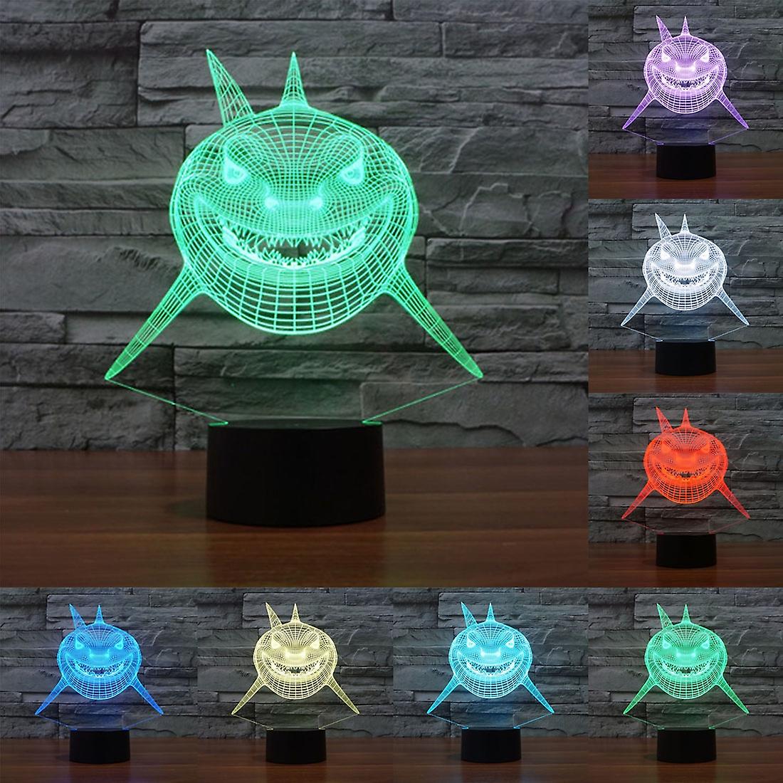 7-Colors 3D Acrylic LED Night Light