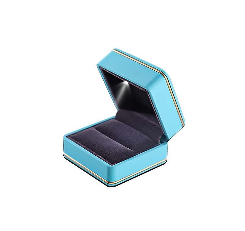 1pcs Square-shape Ring Case Jewelry Holders