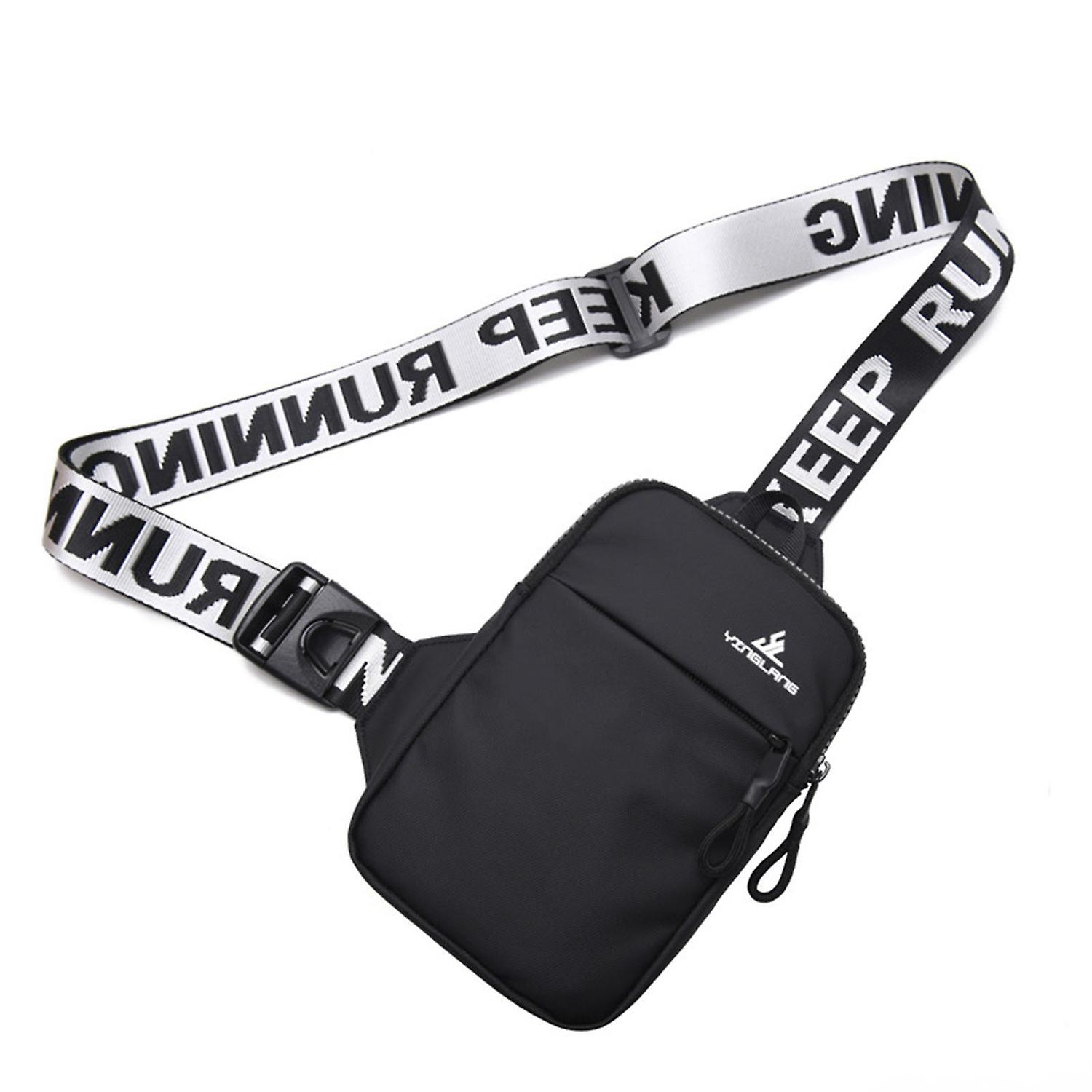 Mobile Phone Bag Adjustable Strap Multi Layer Portable Shock Absorbing Shoulder Bag Waist Bag for
