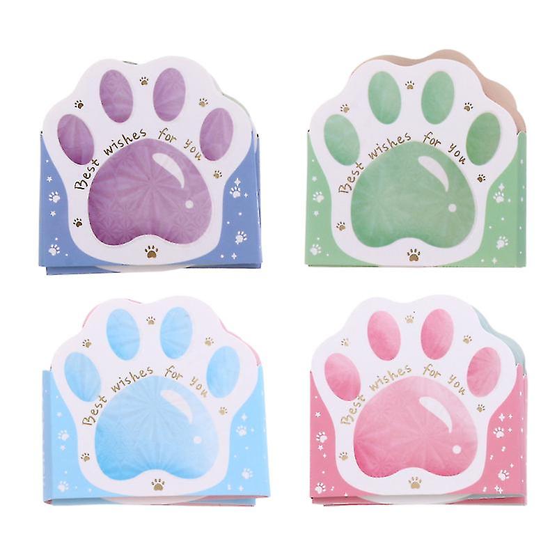 4pcs Cat Claw Sticky Notes