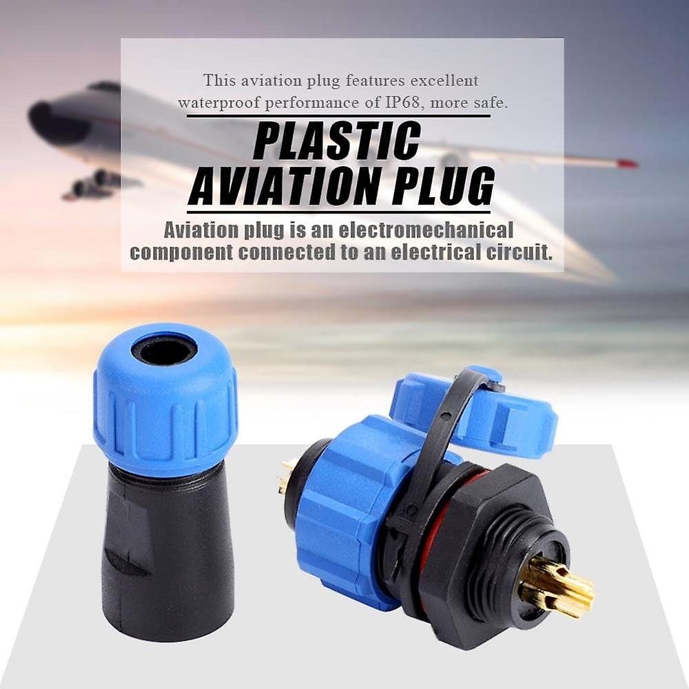 3Pin Aviation Socket Connector IP68 SP13