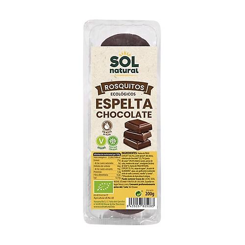 Spelled donuts with organic chocolate 200 g