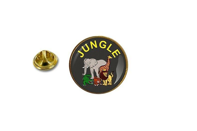 pine pine pine badge pin-apos;s metal with butterfly clamp animal jungle