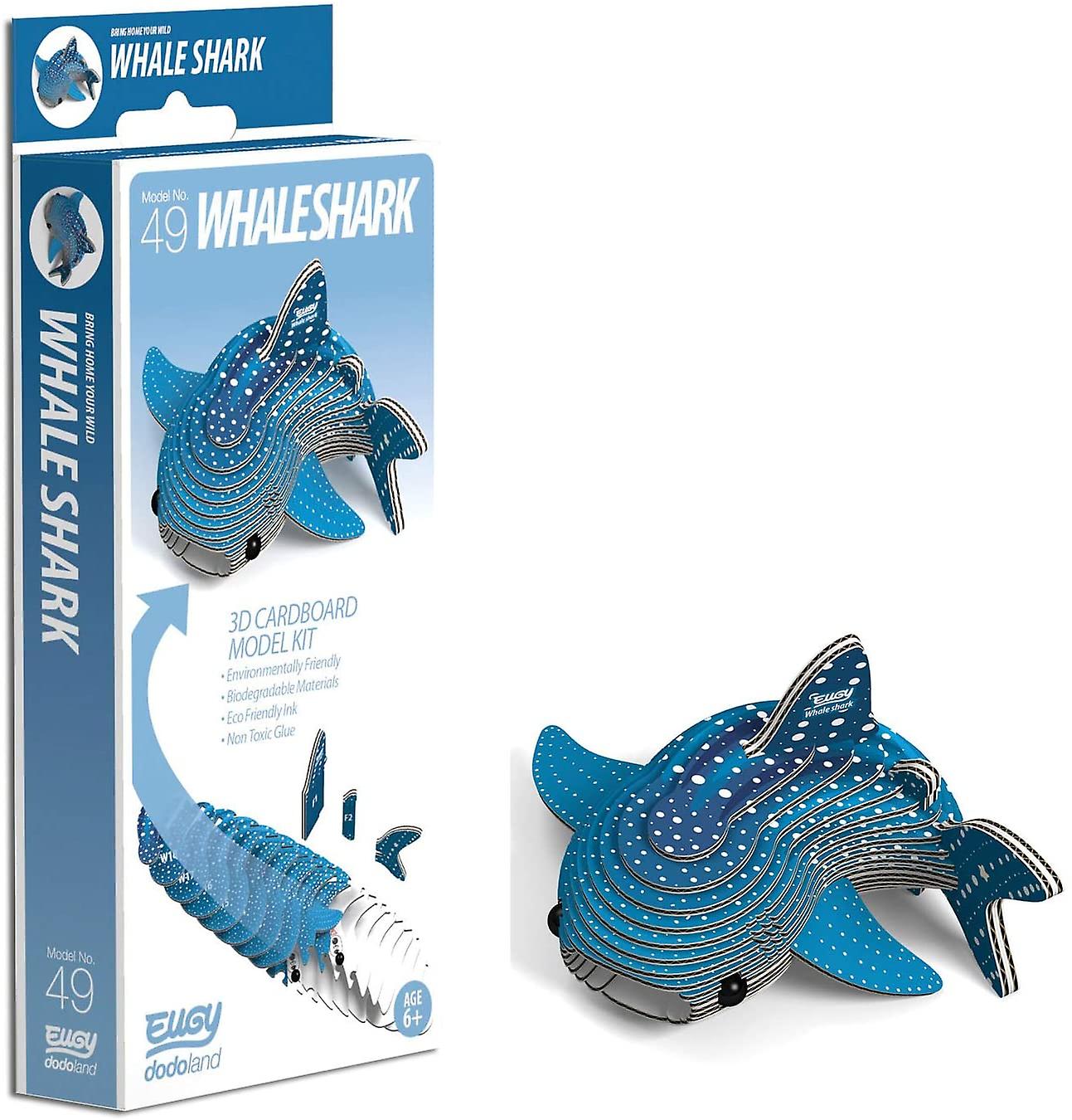 EUGY hvalhaj 3D håndværk kit