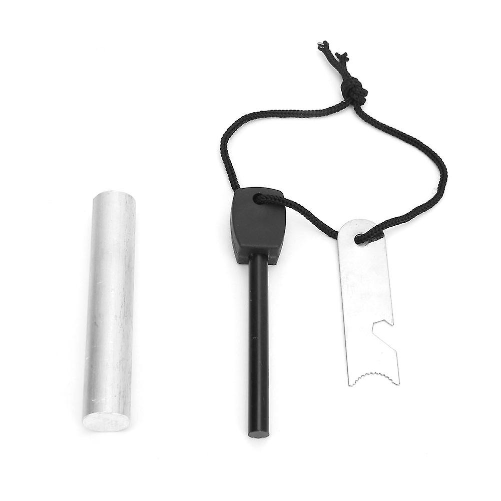 Portable Stainless Steel Scraper, Flint Rod, Magnesium Bar