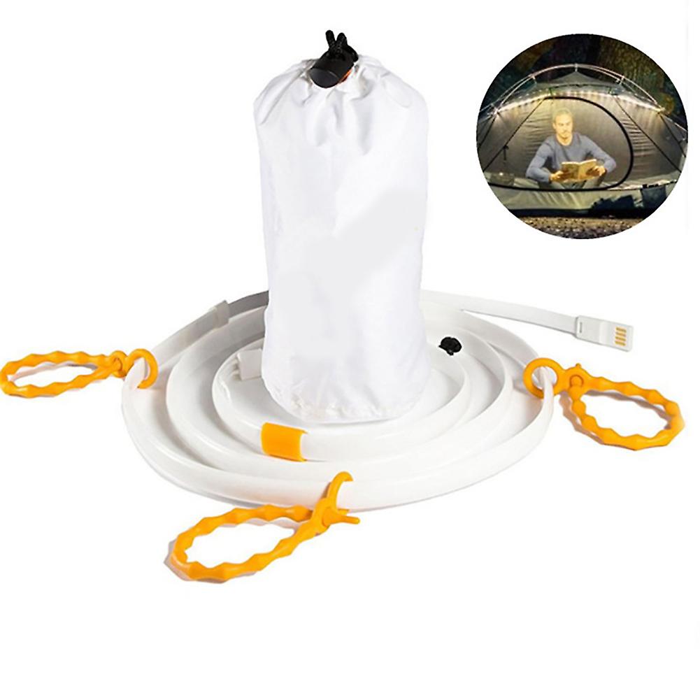 LED Rope Lights for Camping Hiking Safety Light Portable LED Tent String Lights