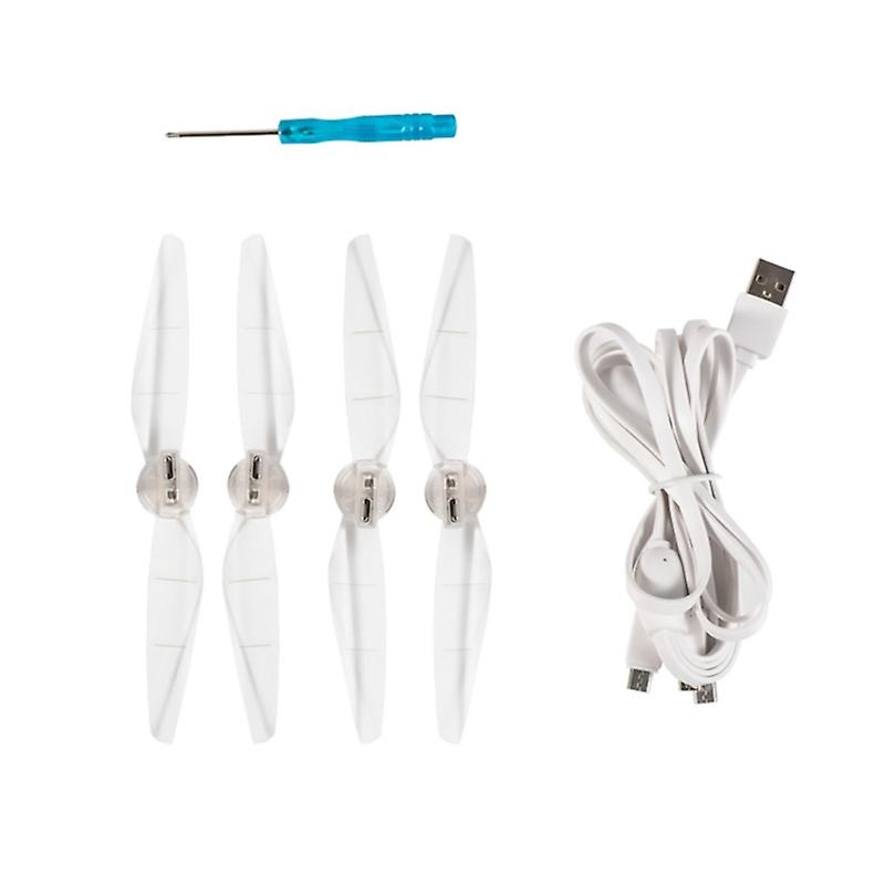 4 ADET Led Bıçaklar Mini 3 Pro için Şarj Edilebilir Uçak Kürek Bıçakları Değiştirme