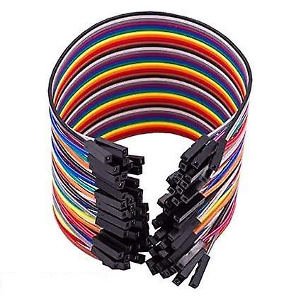 20cm 2.54mm Dupont 电缆面包板,适用于 Arduino 母对母跳线