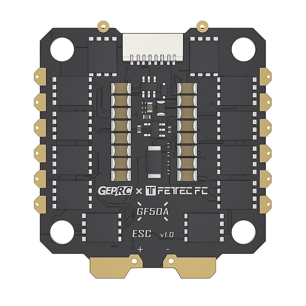 30.5x30.5mm GEPRC Fettec GF50A 50A 26S 4In1 Brushless ESC DShot2400 for FPV RC Racing Drone
