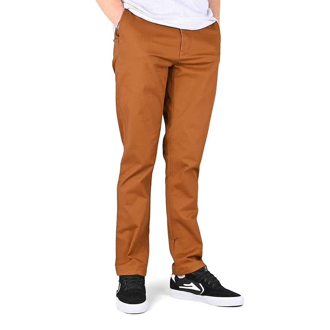 Element Howland Classic Chino Pants - Caramel Cafe