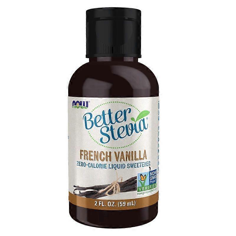 NOW Foods Better Stevia Liquid French Vanilla 59ml