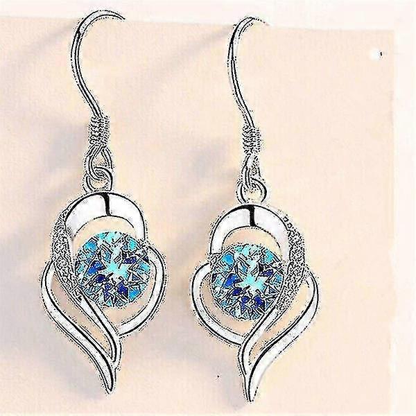 Romantic Exquisite Love Earrings [blue]