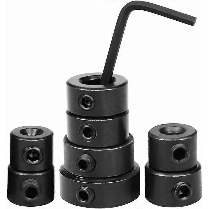 Drill Depth Stop,8 Pieces Depth Stop Collars Positioner Ring with Hex Wrench,3-16mm