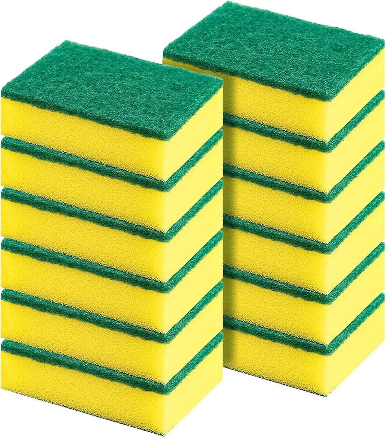 12PCS ponge de Nettoyage Classique Usage Intensif, ponge Anti Ray