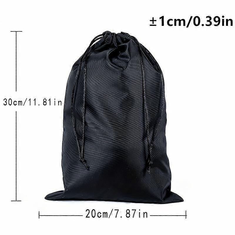 Versatile Solid Color Storage Bag - Durable Nylon Material, Dust-Proof, Spacious, and Portable for Organizing Clothes, Shoes, and Accessories at Home