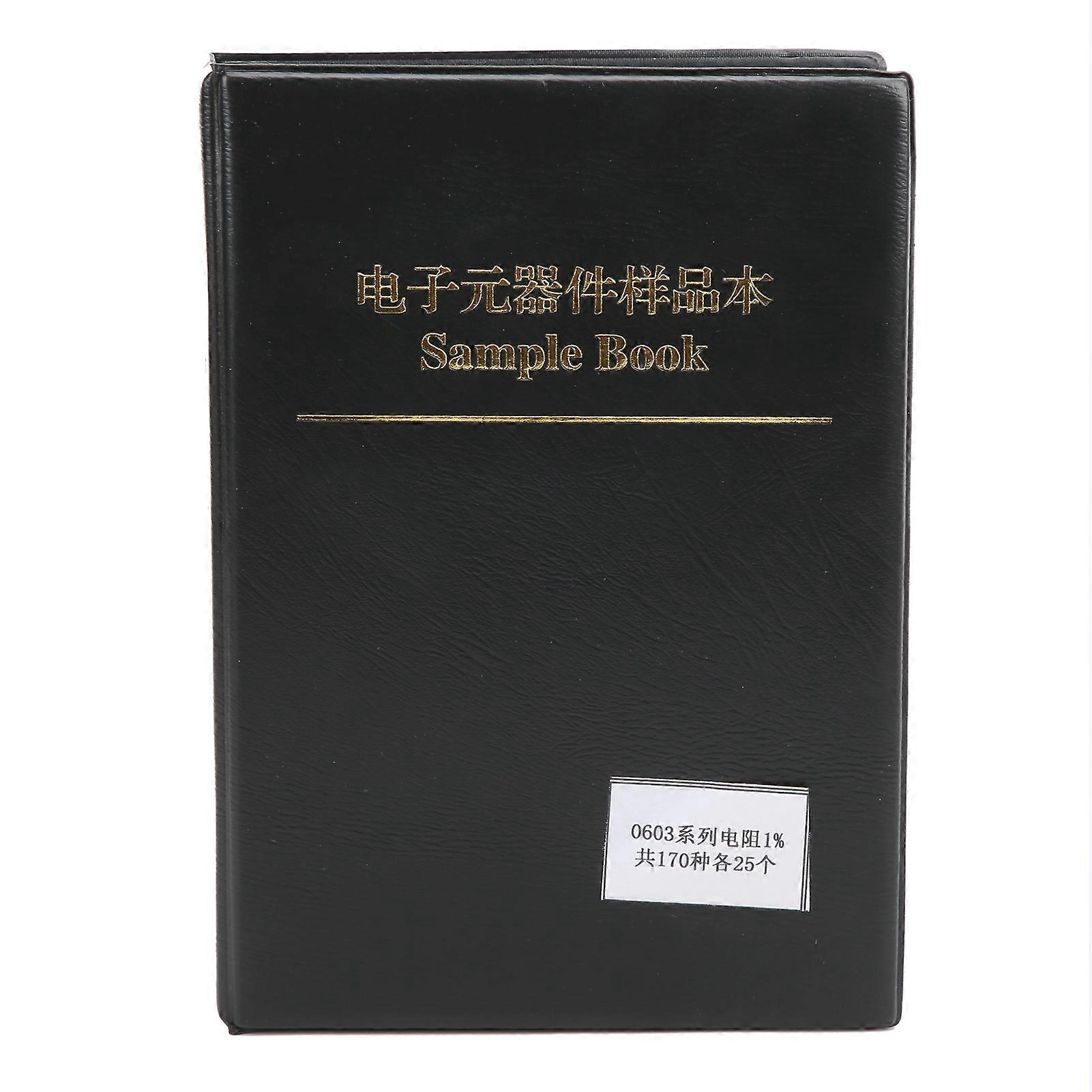 SMD Resistor Sample Book 4250Pcs 170 Value 0603 Series Electronic Components Kit