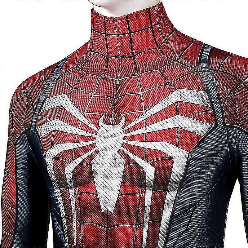 Men Boy Spider Man Cosplay Costume Party Jumpsuit Ps5 Spider-man 2 Fancy Dress E | Fruugo UK