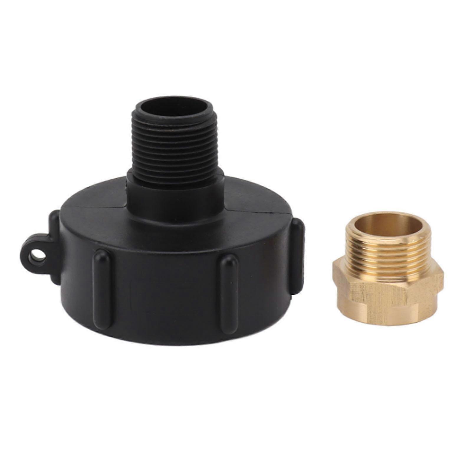IBC Tote Fittings 2 Inch Leakproof Connector Adapter for Garden Hose US Coarse Thread