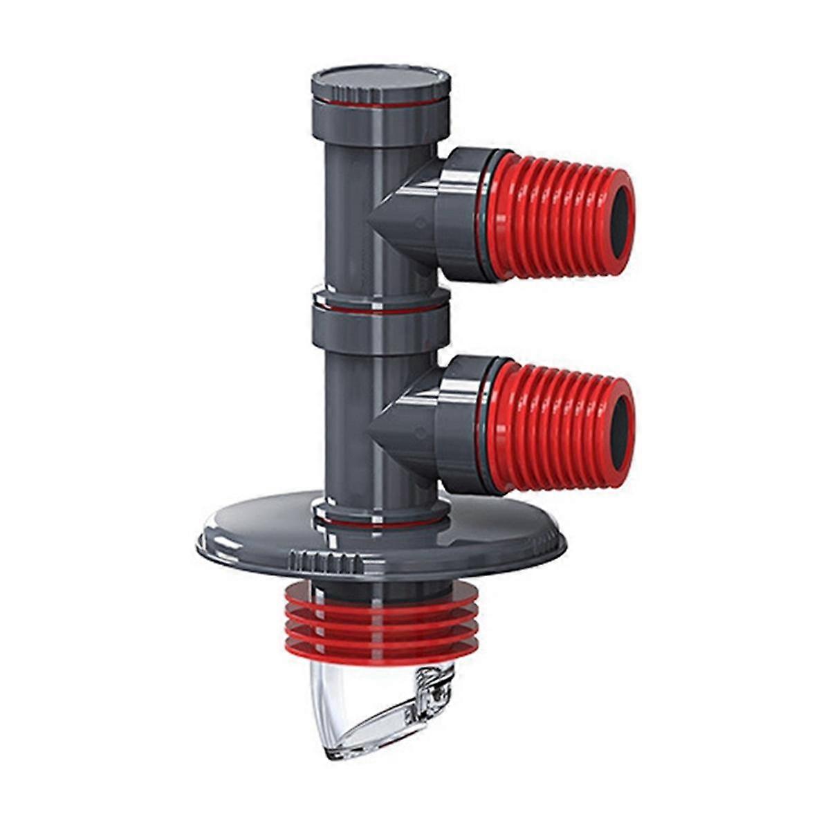 Multifunctional Washing Machine Drain-Pipe Sewer Pipe Special Floor Drain Connector Deodorant Anti-Overflow Adapter A