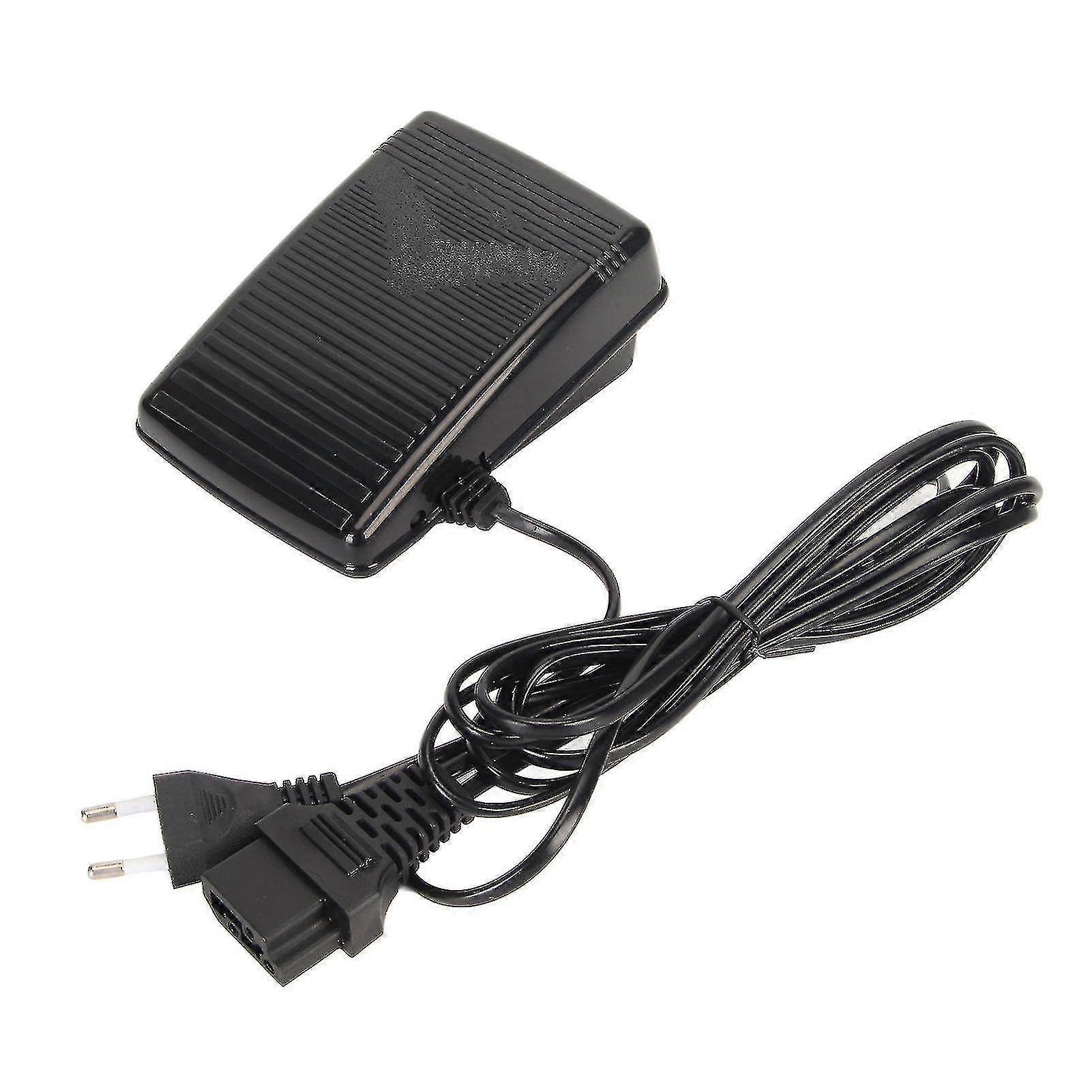 מכונת תפירה מתג רגל עמיד להחלקה מכונת תפירה דוושה עם כבל 6.6ft לתקע Eu ביתי 220v