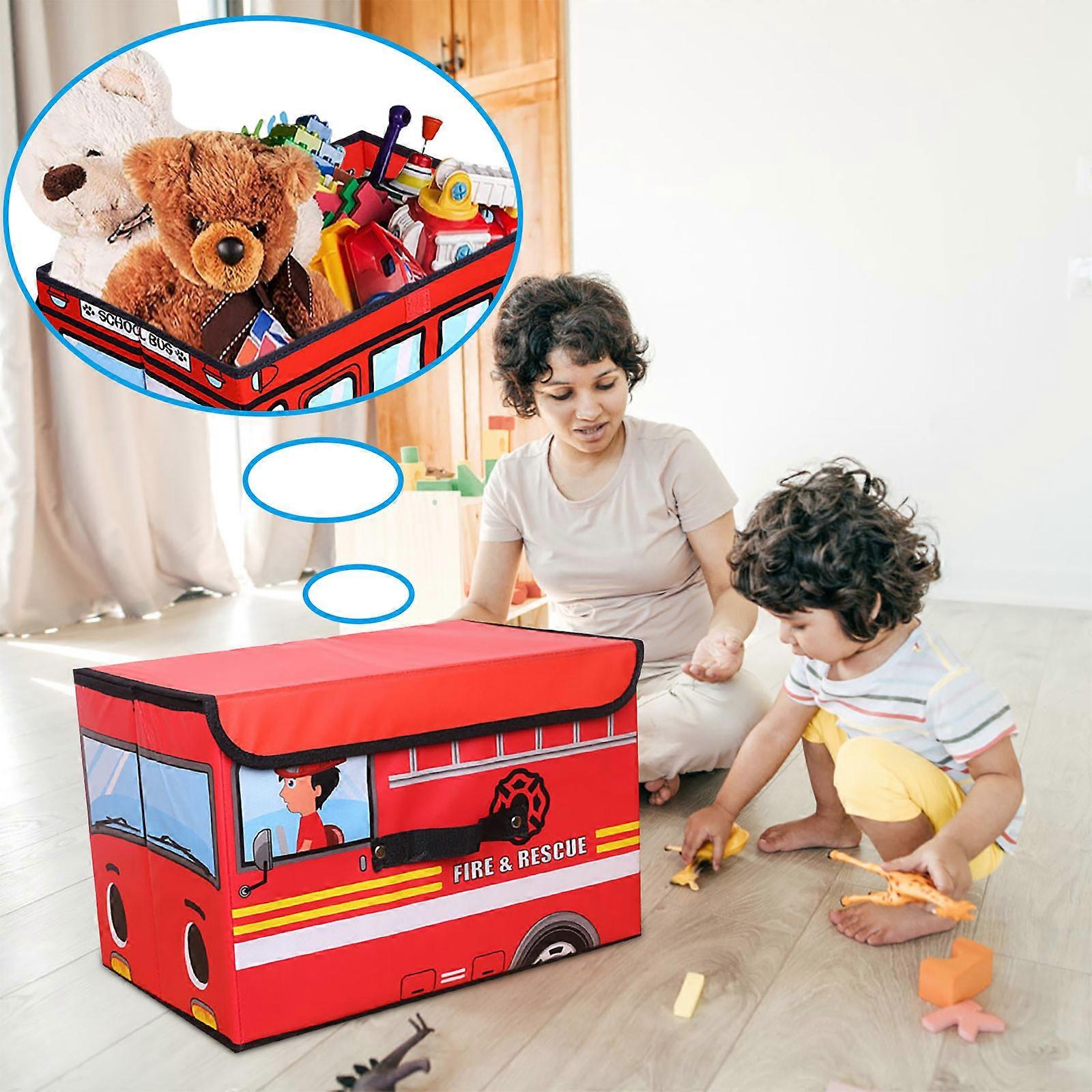 Toy Chest With Flip- Lid Storage For Playroom Closet Home