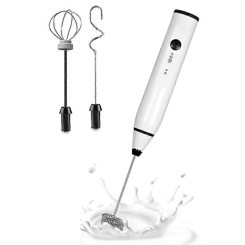 Mini Electric Handheld Milk Frother Electric Blender with USB Electrical Maker Whisk Mixer for Milk