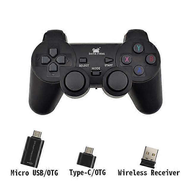 2.4 G Wireless Controller Gamepad for Android iPhone Bluetooth Gamepad with OTG Converter for Smart Phone Tablet PC