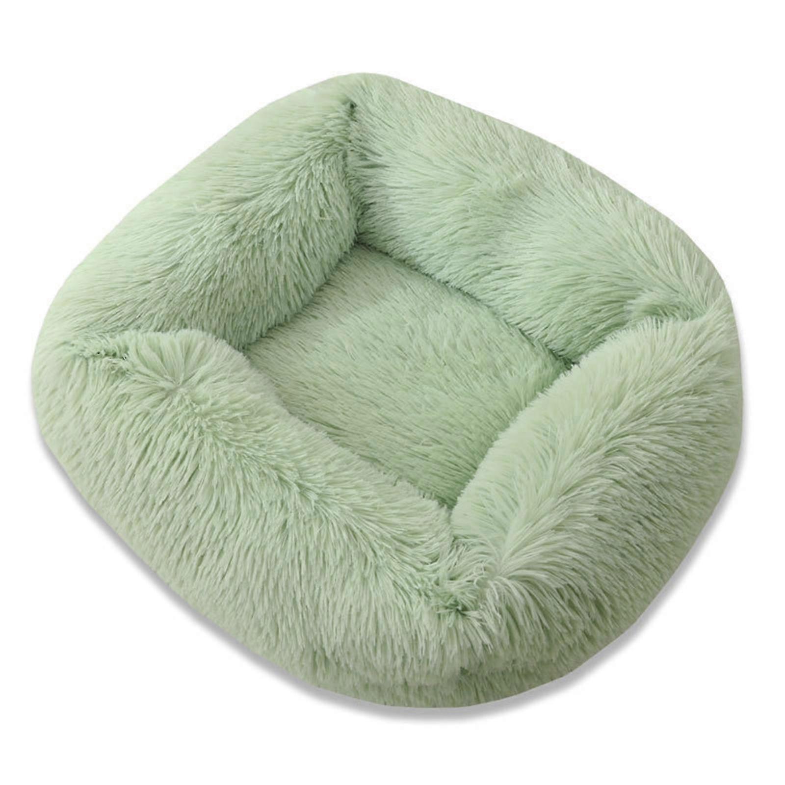 Dog Bed Square Calming Warming Plush Cuddler Extra Large Dog Bed Furniture Cushion