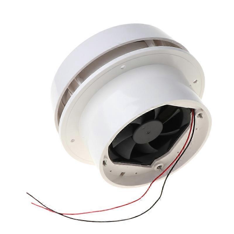 Trailer roof Air Ventilation Round vent for RV Caravan mini Vent fan with low noise and strong wind 12V