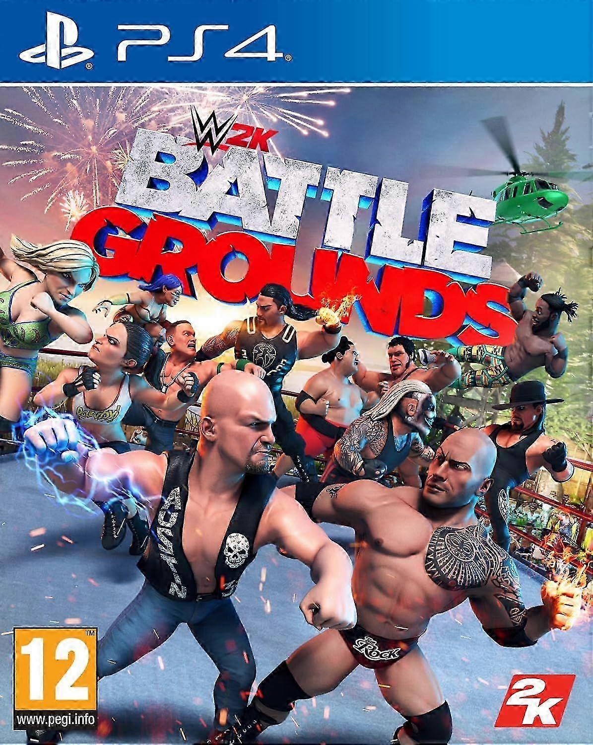 WWE Battlegrounds (French/Dutch Box) PS4 Game