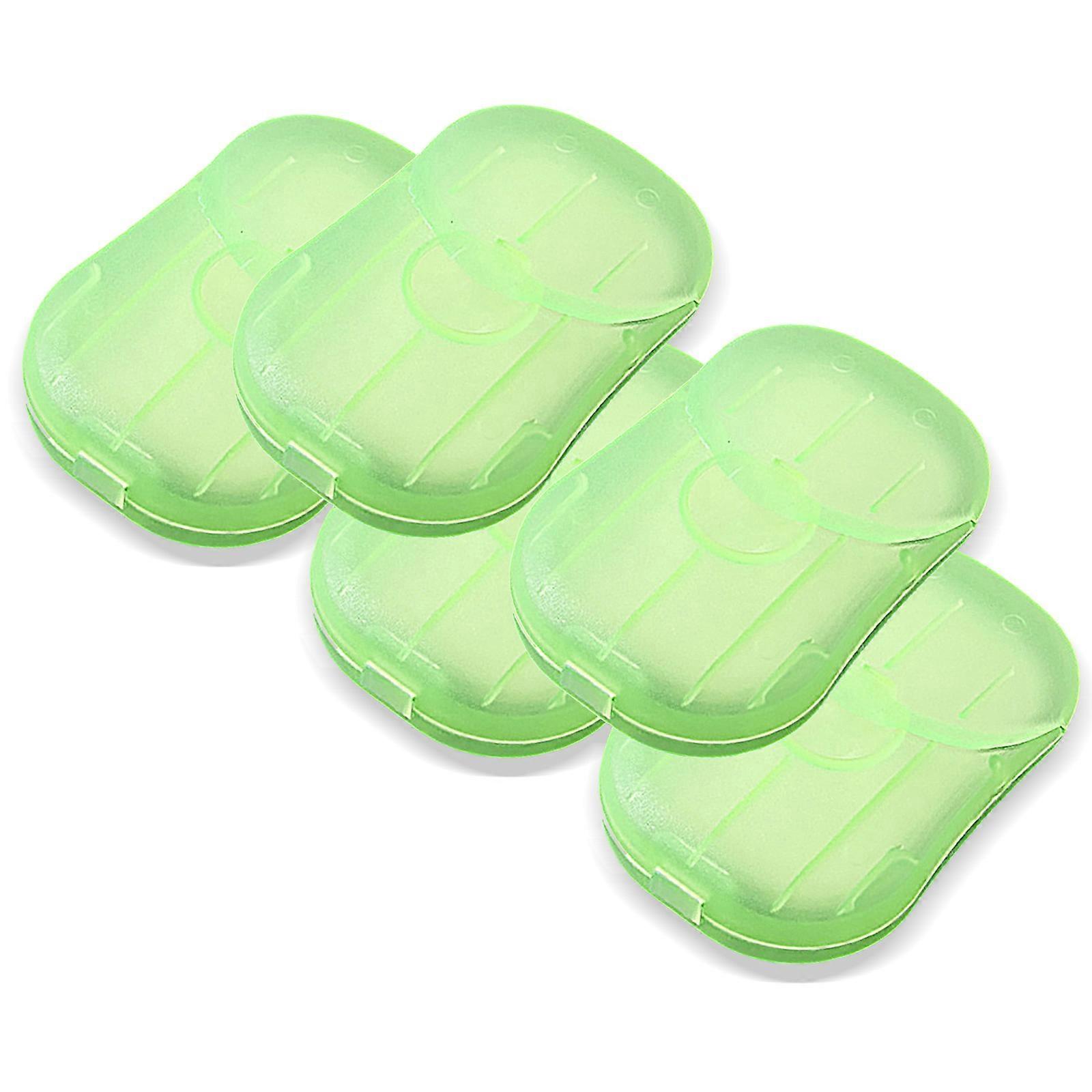 100 Of disposable portable hand-washing soap paper with soap paper