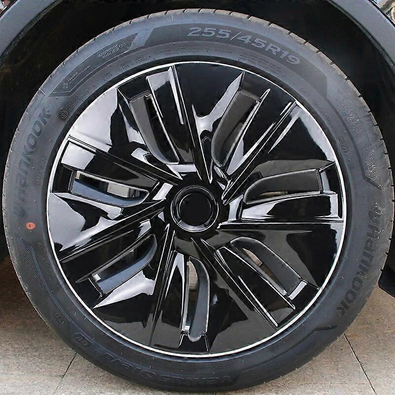 4 stk 19 tommer navkapsler til tesla Model Y 2020-2022 hjulbeskyttelse navdæksel dækdæk dækdæk