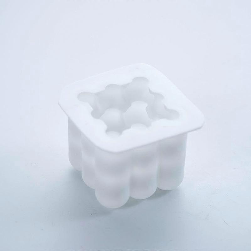Non Stick Bubble Candle Silicone Mold, Handmade Soy Wax Candle Mold, 3d Chocolate Backfo