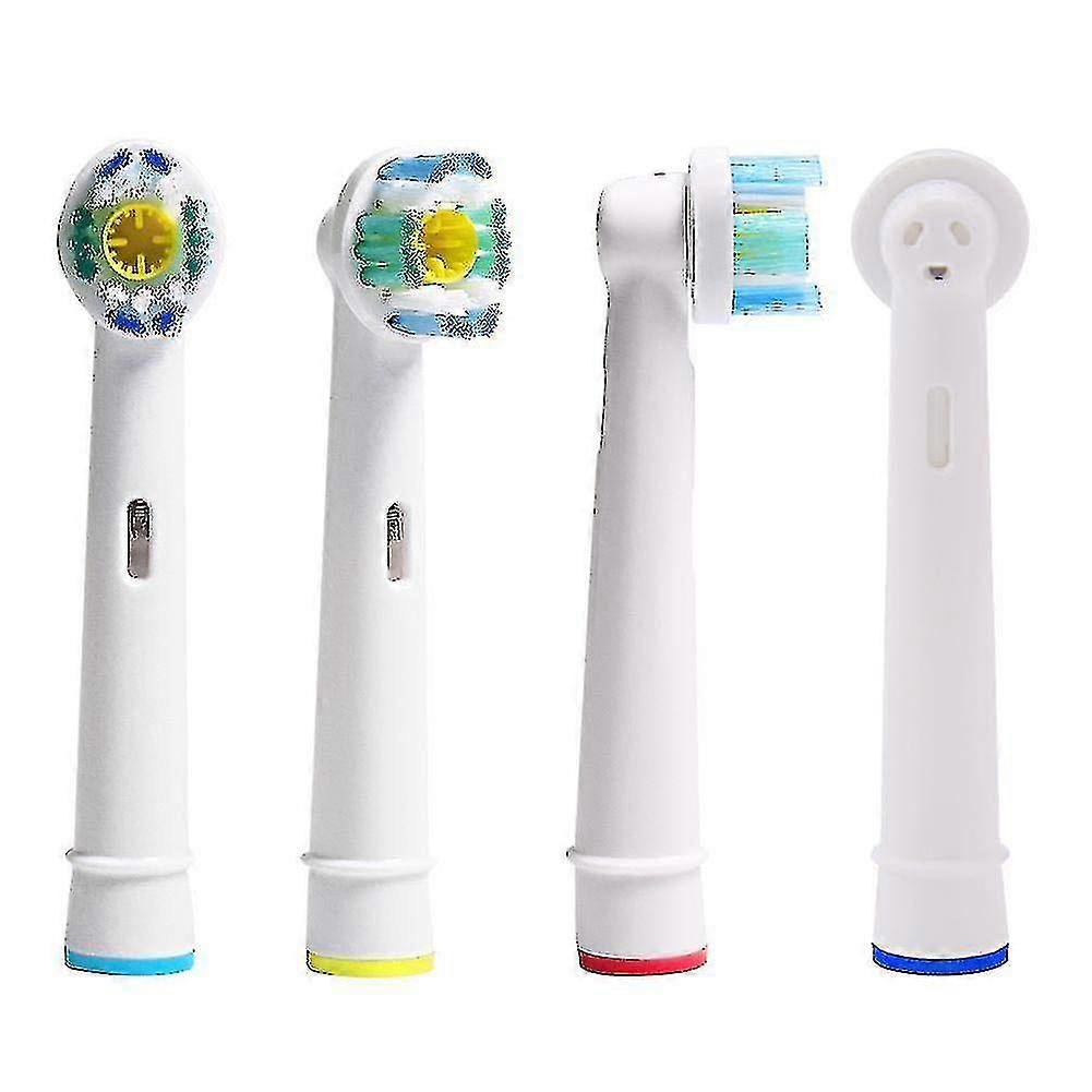 4pcs Toothbrush Replacement Heads-3d White