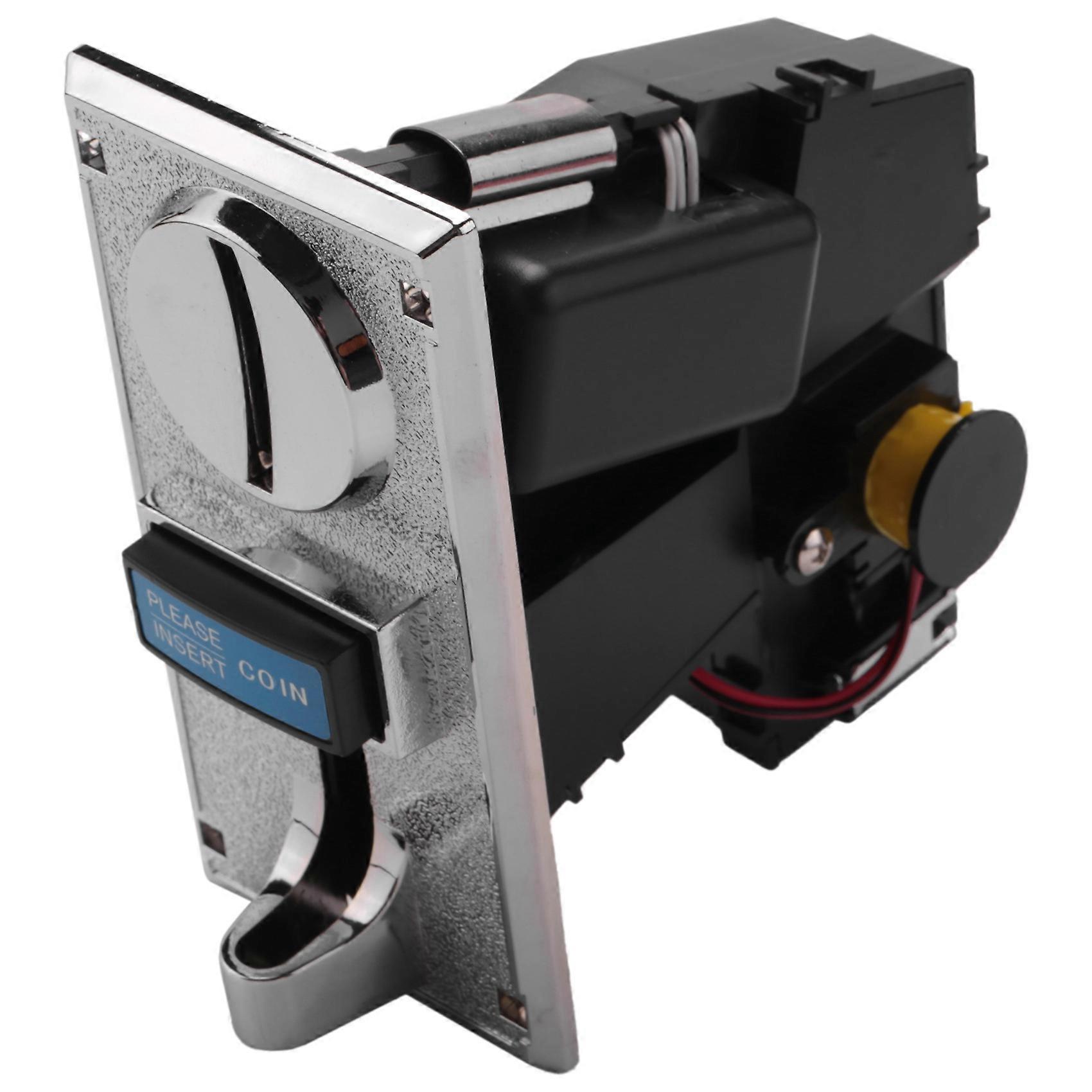 Coin Acceptor Various Coin-Operated Selector Slots, Compatible with Arcade Game Mechanics and Vendi