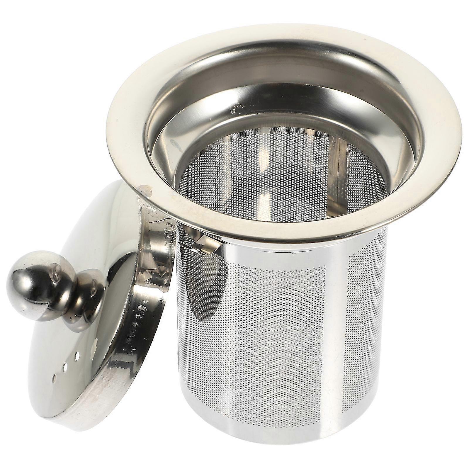 Stainless Tea Strainer Insert Tea Infuser Tea Pot Accessories Tea Filter Mesh