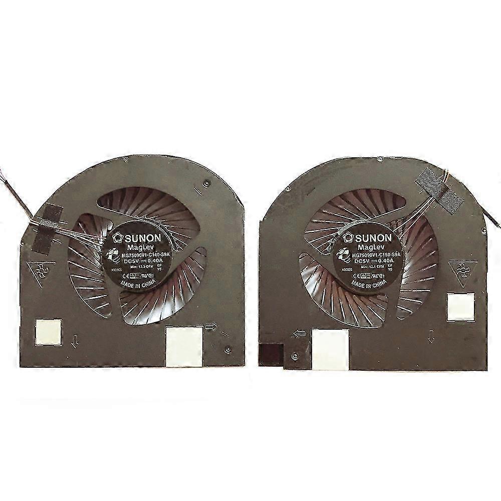 New laptop CPU GPU cooling fan Cooler Notebook PC for Dell Precision 17 7730 M7730 MG75090V1-C140-S9A MG75090V1-C150-S9A2024  C140 and C150