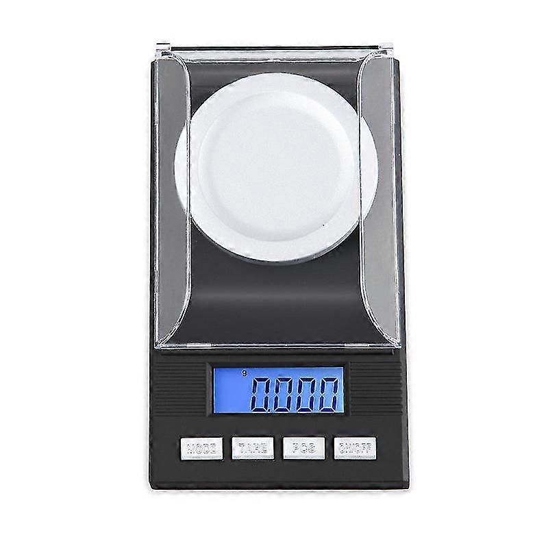 0.001g Electronic Digital Scale Portable Mini Scale Precise Professional Pocket Scale Milligram 10/20/50/100g Calibration Weights Tweezer