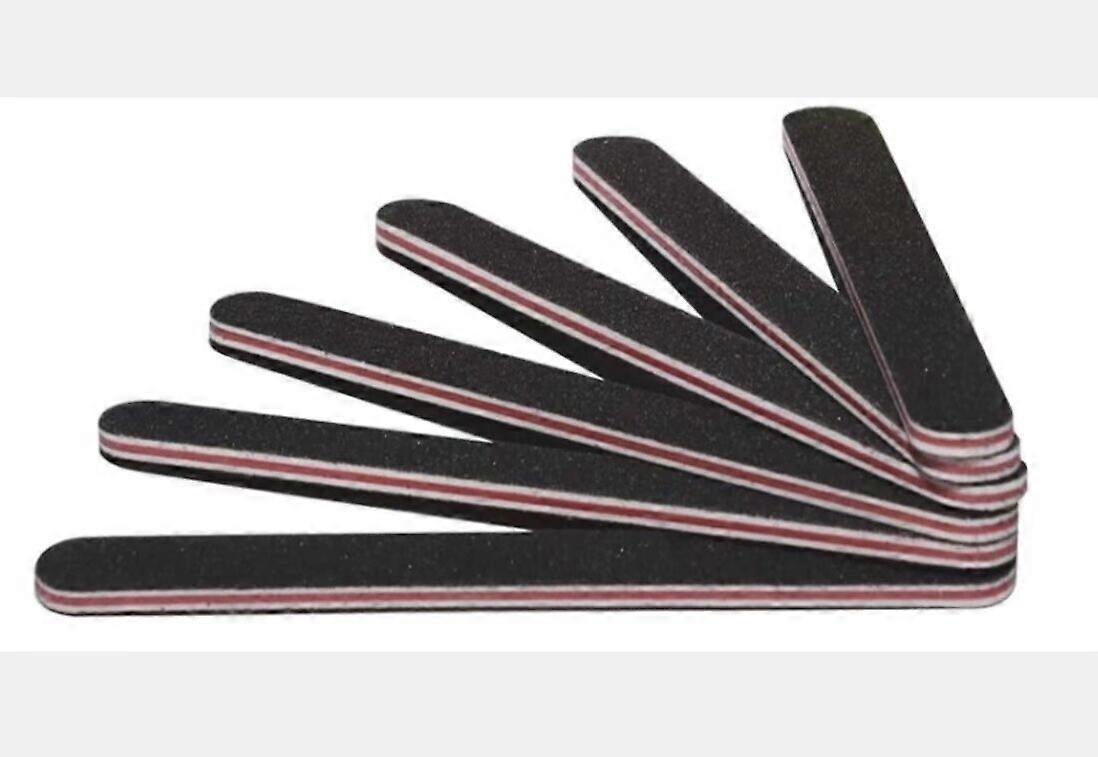 Nail Files and Buffers,  Professional Manicure Tools Kit. Rectangular Nail Buffer Block & 100/180 Grit Nail File, Nail File & Nail Polishing Buffer.