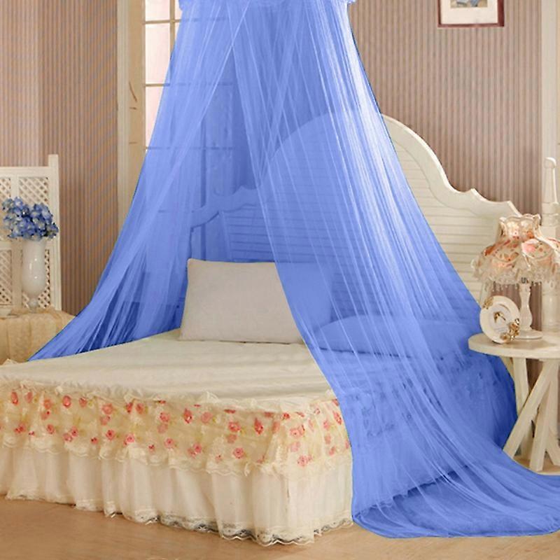 Elegent Lace House Bedding Decor Sweet Round Bed Canopy Dome Mosquito Net KAESI