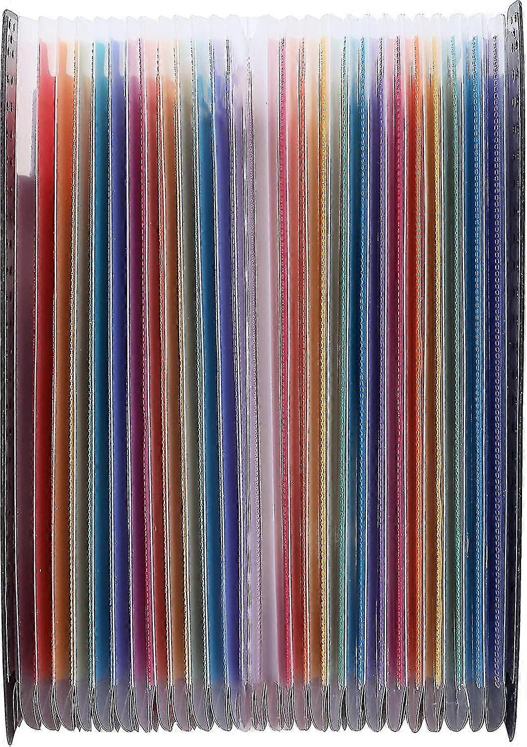 Document Folder 24 Pockets Expand File Folder Large Space Compartment Folder File Organizer File Folder Box Accordion Folder For Home Or Office Docume