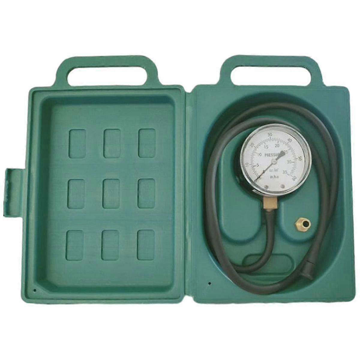 Manometer-Kit für Erdgas oder LP-Gas, Verteiler-Gasdruck-Testkit, Schlauchlänge 3,3 Fuß, 1/8 Zoll NPT-Messingverbinder