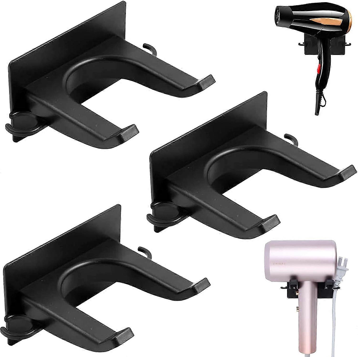 Hair Dryer Holder, 3Pcs Universal Multi-Function Hair Dryer Holder