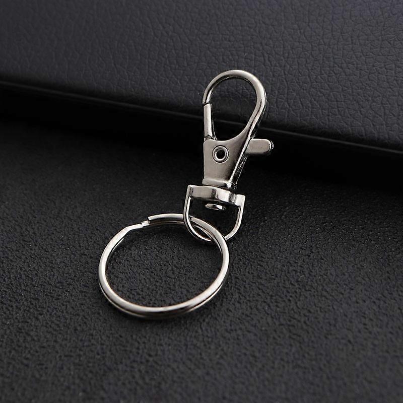 20Pcs Key Chain Swivel Hooks Metal Swivel Snap Hook Lanyard Clips with Key Rings
