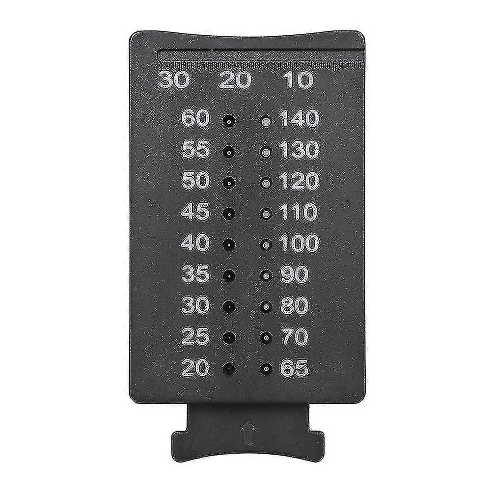 Dental Gutta Percha Cutter Measuring Rulers Endodontic Span Measure Scale Dentist Tools