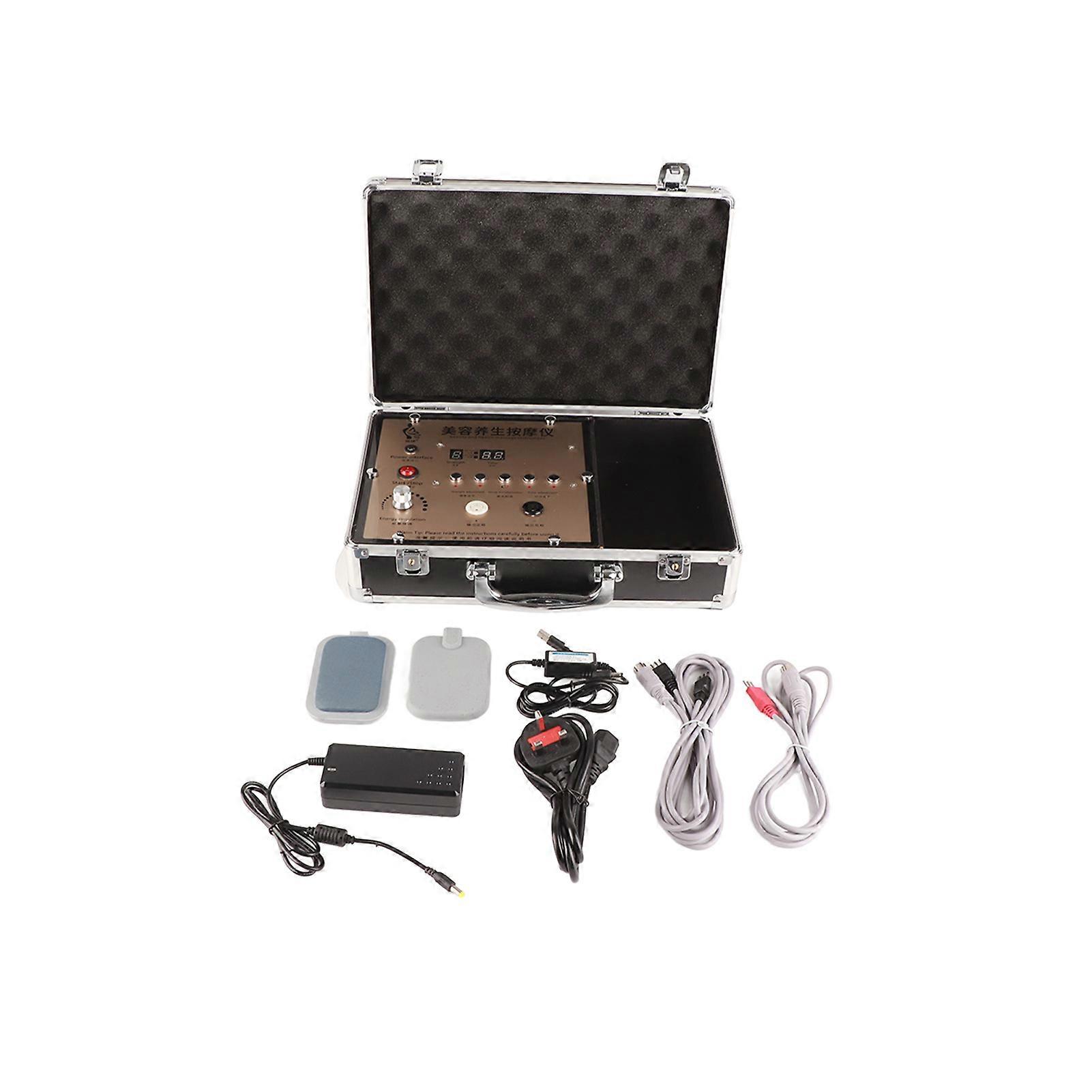 DDS Bio Massaggiatore Elettrico Multi Funzione Meridiano Elettroterapia Massaggio Macchina per Salone di Bellezza 100240VUK Spina