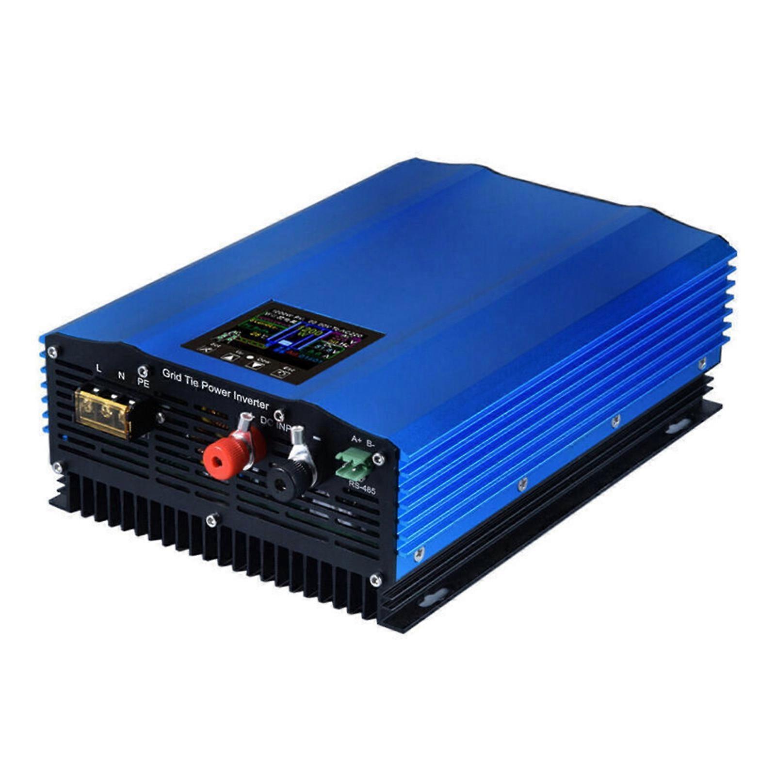 1200W netkoppeling omvormer vermogen DC55-90V naar AC230V met begrenzer MPPT zuivere sinusgolfEUnyny