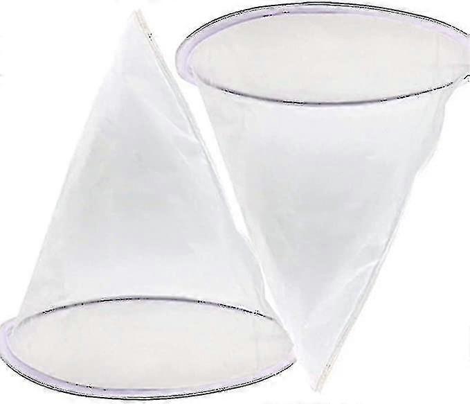 2pcs Honey Filter Fine Mesh Strainer Net Apiary Beekeeping Equipment Tools Cone Filter With Metal Ci